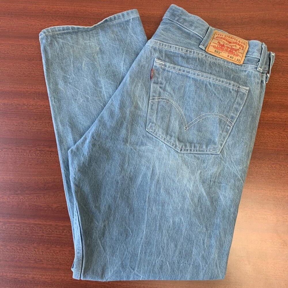 Vintage 20-Year Old Acid Wash 501 Levi's Jeans